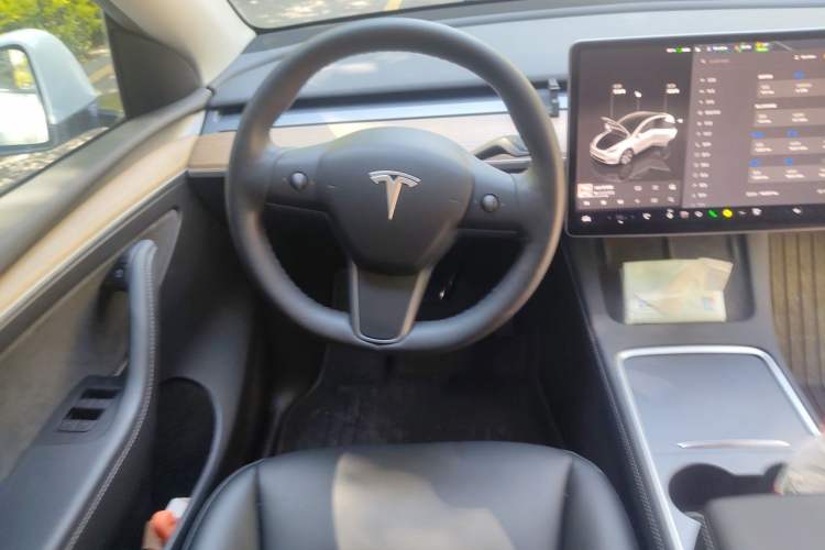 Used Tesla Model Y 2022 Rear-Wheel-Drive Version Steering Wheel