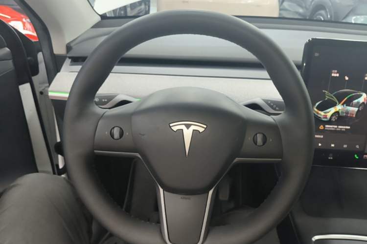 Used Tesla Model Y 2022 Revised Version Rear-Wheel Drive Steering Wheel