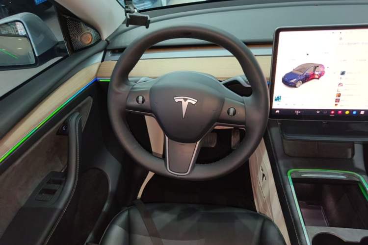 Used Tesla Model Y 2022 Revised Version Rear-Wheel Drive Steering Wheel