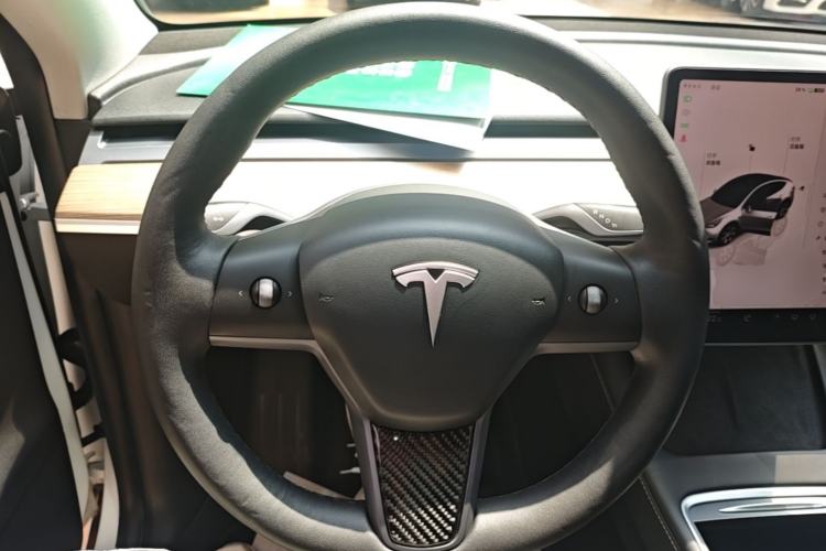 Used Tesla Model Y 2022 Rear-Wheel-Drive Version Steering Wheel