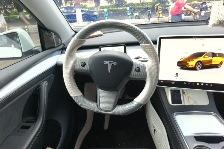 Used Tesla Model Y 2022 Rear-Wheel-Drive Version Steering Wheel