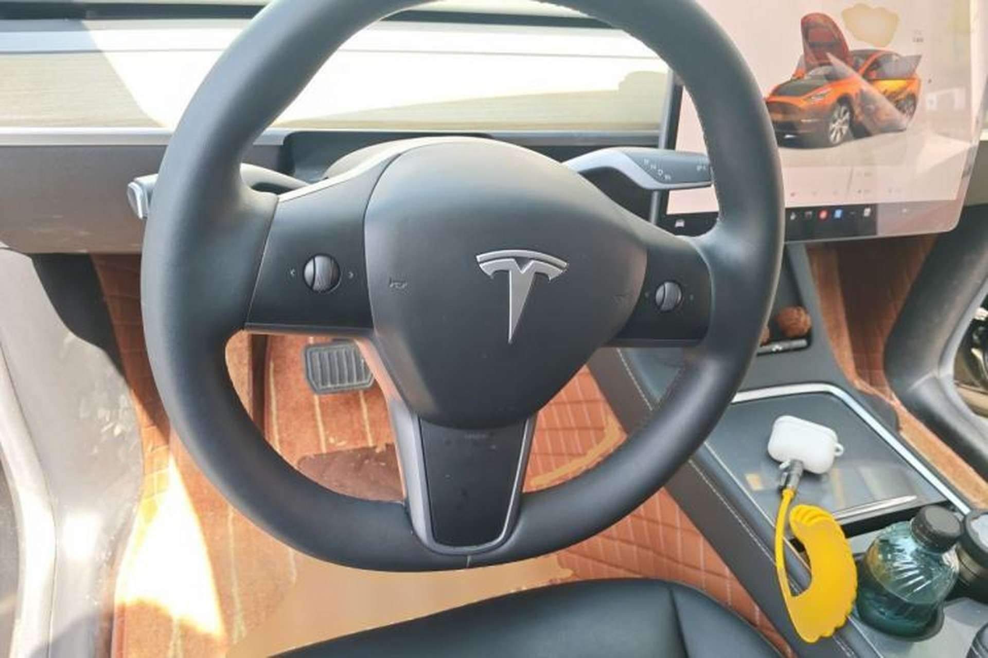 Used Tesla Model Y 2022 Revised Version Rear-Wheel Drive Steering Wheel