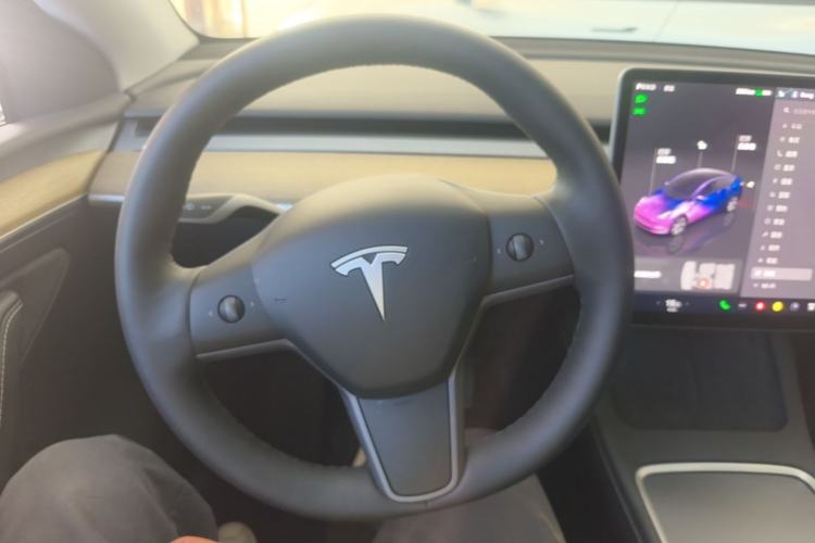 Used Tesla Model Y 2022 Revised Version Rear-Wheel Drive Steering Wheel