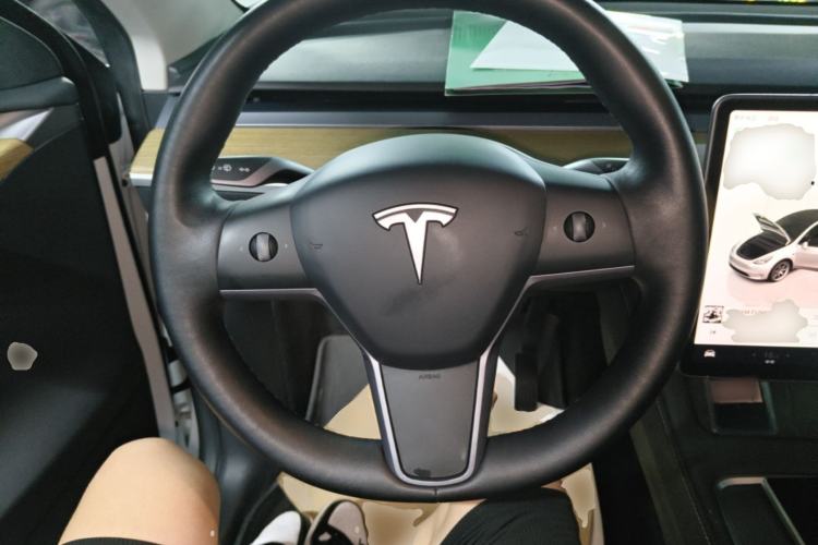 Used Tesla Model Y 2022 Rear-Wheel-Drive Version Steering Wheel