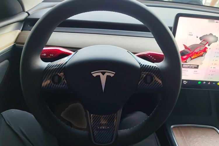 Used Tesla Model Y 2022 Rear-Wheel-Drive Version Steering Wheel