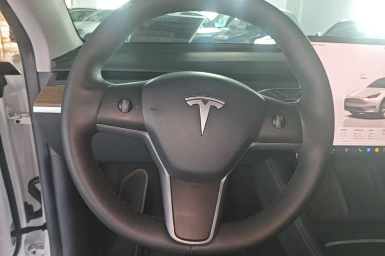 Used Tesla Model Y 2022 Rear-Wheel-Drive Version Steering Wheel