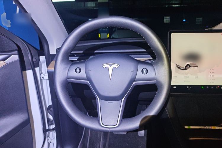 Used Tesla Model Y 2022 Revised Version Long-Range All-Wheel Drive Steering Wheel