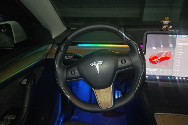 Used Tesla Model Y 2022 Revised Version Rear-Wheel Drive Steering Wheel