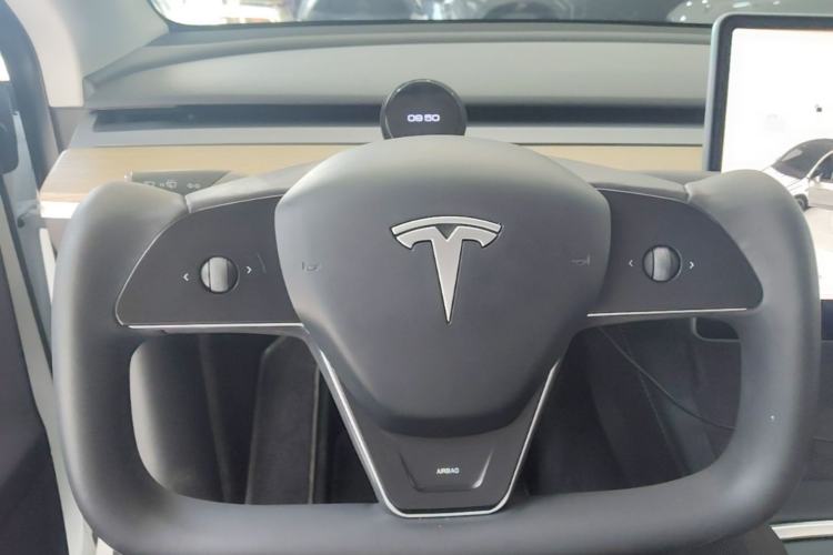 Used Tesla Model Y 2022 Performance High-Performance All-Wheel-Drive Version Steering Wheel