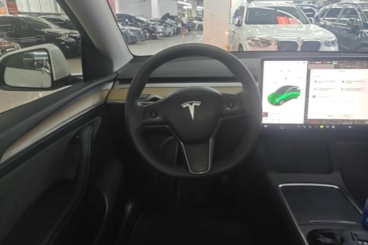 Used Tesla Model Y 2022 Revised Version Rear-Wheel Drive Steering Wheel