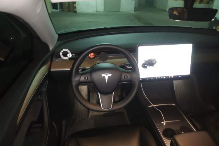 Used Tesla Model Y 2022 Revised Version Rear-Wheel Drive Steering Wheel