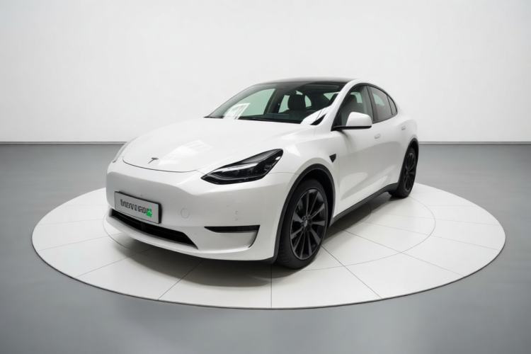 Used Tesla Model Y 2022 Revised Version Long-Range All-Wheel Drive Guazi used car, China used car export, Used car for sale, Used Tesla cars, Cheapest cars for sale, Electric vehicle, New energy car