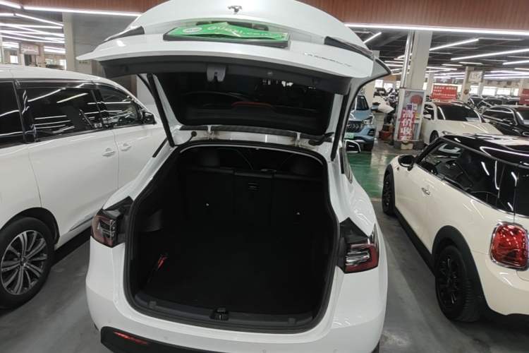 Used Tesla Model Y 2022 Rear-Wheel-Drive Version Trunk