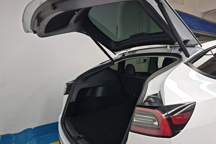 Used Tesla Model Y 2022 Revised Version Rear-Wheel Drive Trunk