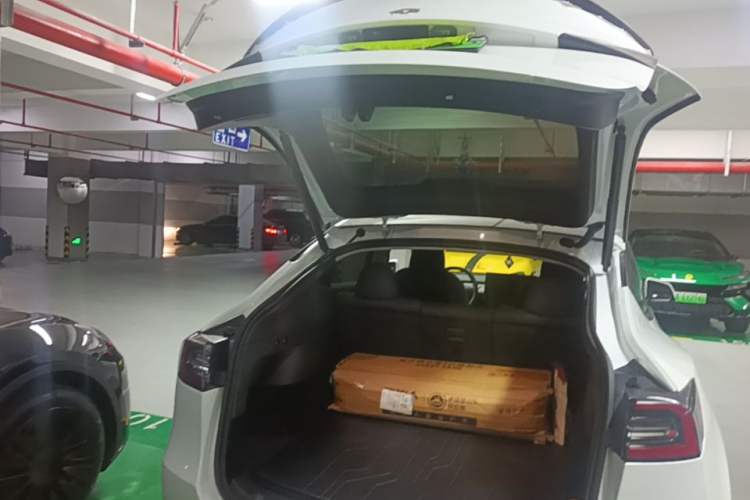 Used Tesla Model Y 2022 Revised Version Rear-Wheel Drive Trunk