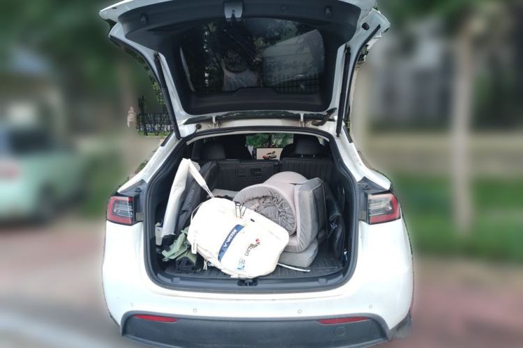 Used Tesla Model Y 2022 Revised Version Long-Range All-Wheel Drive Trunk