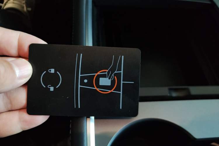 Used Tesla Model Y 2022 Revised Version Rear-Wheel Drive Vehicle Key