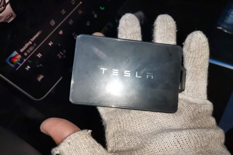 Used Tesla Model Y 2022 Revised Version Rear-Wheel Drive Vehicle Key
