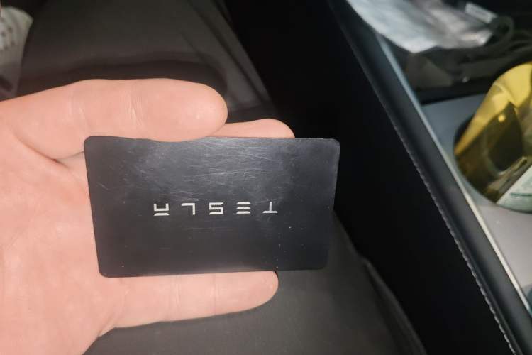 Used Tesla Model Y 2022 Rear-Wheel-Drive Version Vehicle Key
