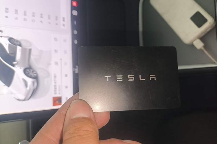 Used Tesla Model Y 2022 Rear-Wheel-Drive Version Vehicle Key