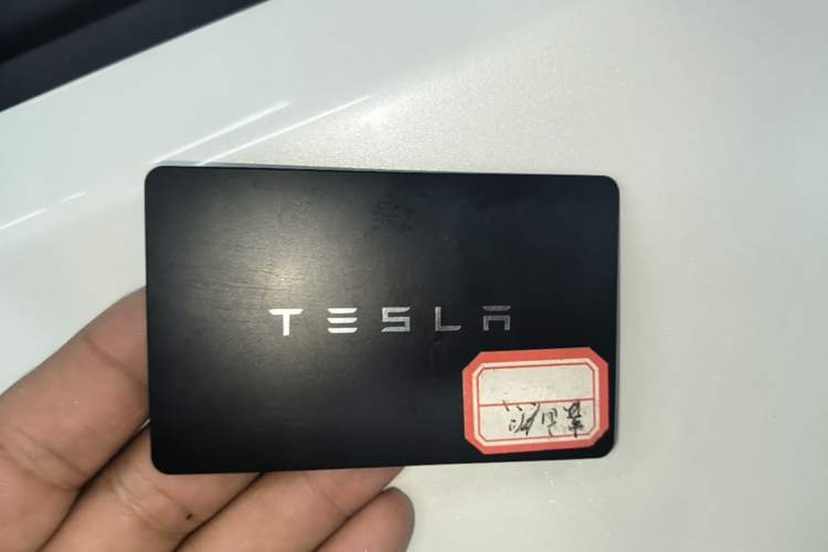Used Tesla Model Y 2022 Revised Version Rear-Wheel Drive Vehicle Key