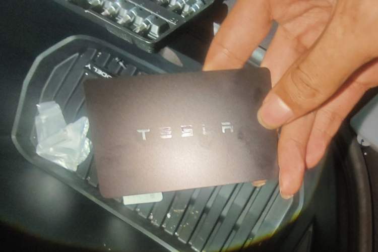 Used Tesla Model Y 2022 Revised Version Rear-Wheel Drive Vehicle Key