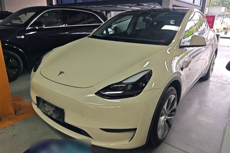 Used Tesla Model Y 2022 Revised Version Long-Range All-Wheel Drive Guazi used car, China used car export, Used car for sale, Used Tesla cars, Cheapest cars for sale, Electric vehicle, New energy car