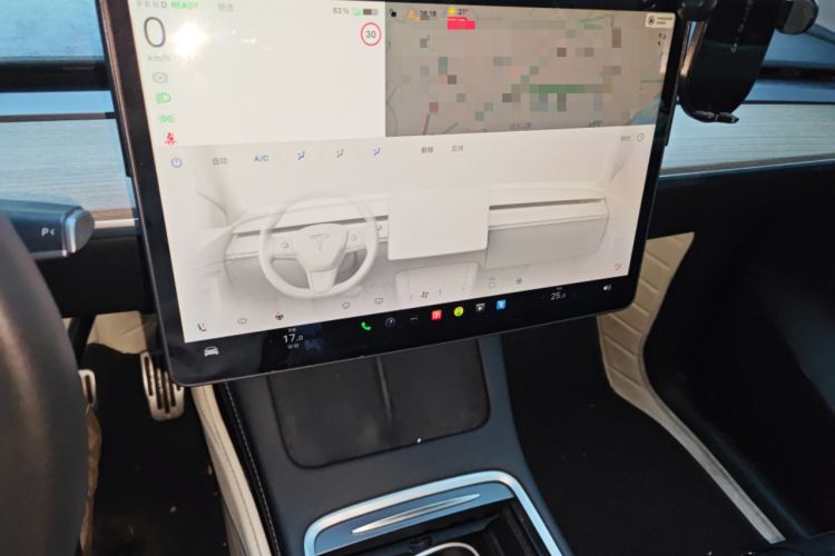 Used Tesla Model Y 2022 Rear-Wheel-Drive Version Audio And AC Panel