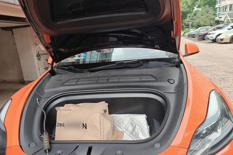 Used Tesla Model Y 2022 Revised Version Rear-Wheel Drive Engine Bay