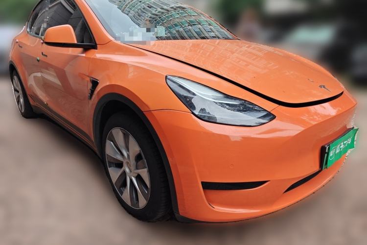 Used Tesla Model Y 2022 Revised Version Rear-Wheel Drive Front Right 45 Deg