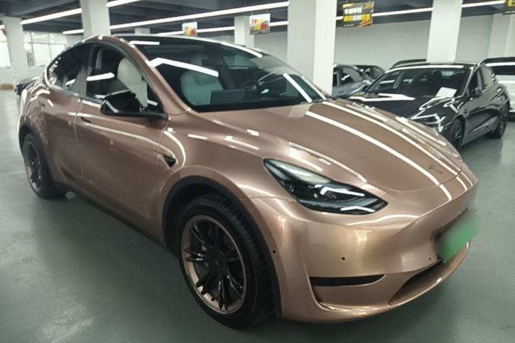 Used Tesla Model Y 2022 Revised Version Rear-Wheel Drive Front Right 45 Deg