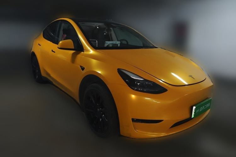Used Tesla Model Y 2022 Revised Version Long-Range All-Wheel Drive Front Right 45 Deg