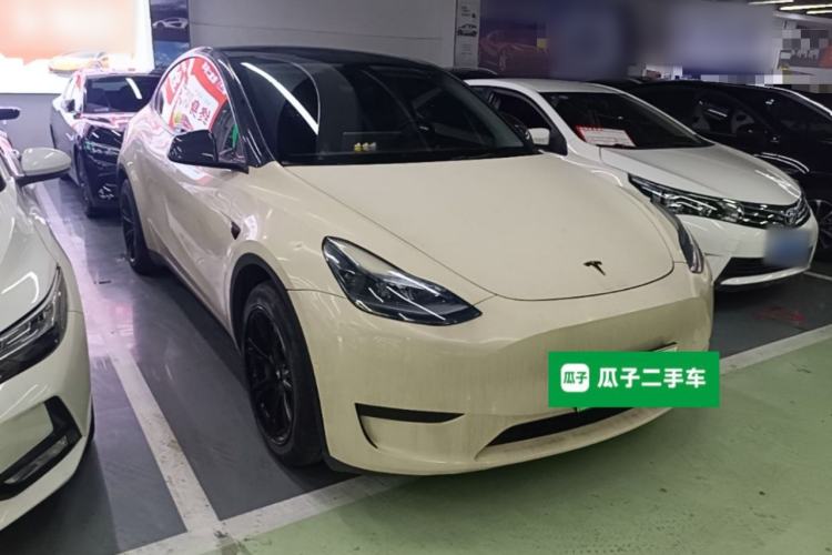 Used Tesla Model Y 2022 Revised Version Rear-Wheel Drive Front Right 45 Deg