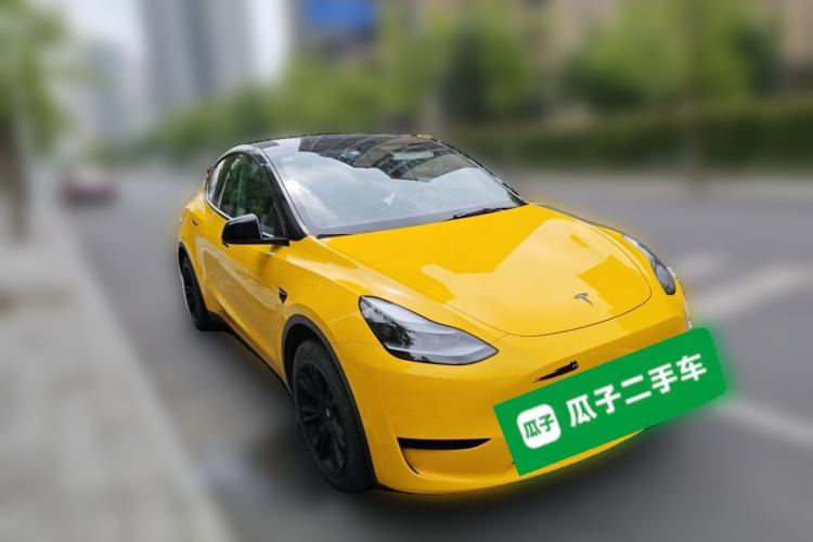 Used Tesla Model Y 2022 Revised Version Rear-Wheel Drive Front Right 45 Deg