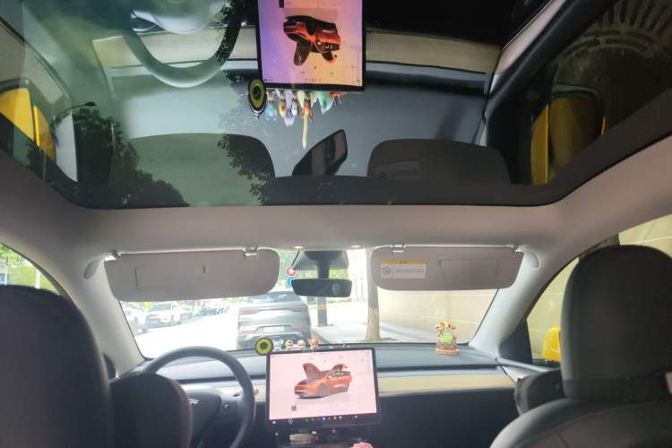 Used Tesla Model Y 2022 Revised Version Rear-Wheel Drive Headliner