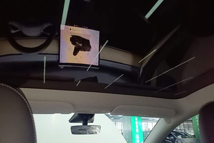 Used Tesla Model Y 2022 Revised Version Rear-Wheel Drive Headliner