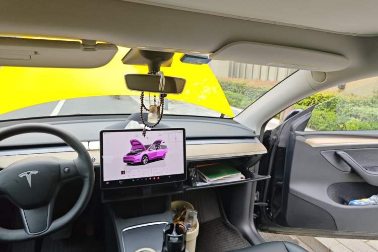 Used Tesla Model Y 2022 Revised Version Rear-Wheel Drive Headliner
