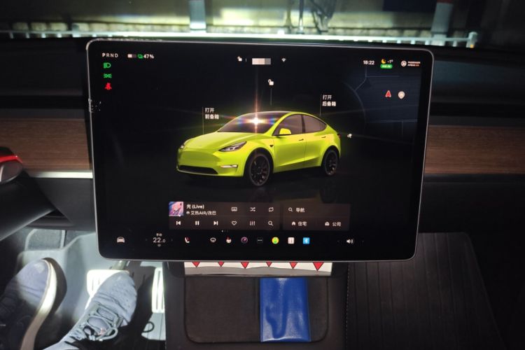 Used Tesla Model Y 2022 Performance High-Performance All-Wheel-Drive Version Instrument Cluster