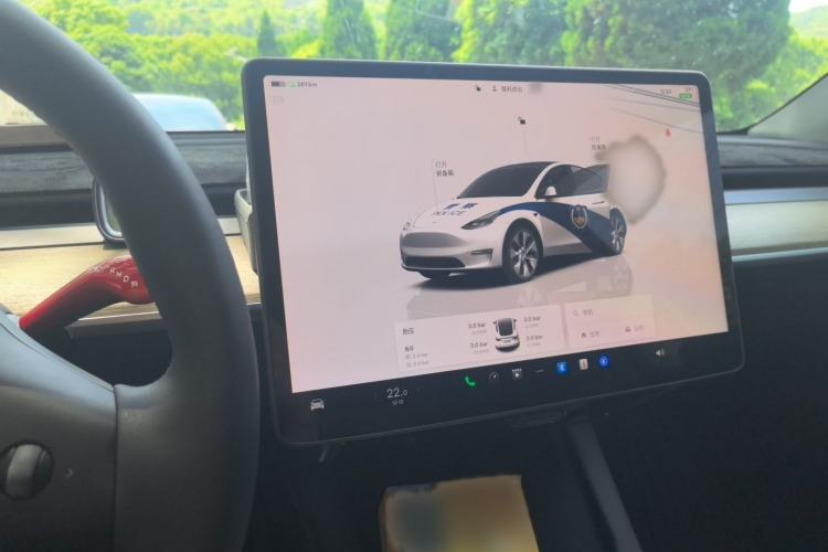 Used Tesla Model Y 2022 Revised Version Long-Range All-Wheel Drive Instrument Cluster