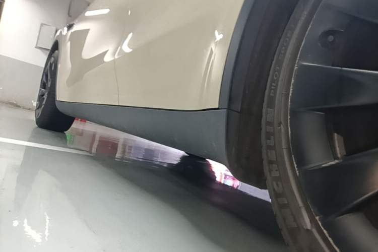 Used Tesla Model Y 2022 Revised Version Rear-Wheel Drive Left Side Sill