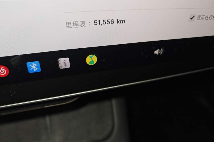 Used Tesla Model Y 2022 Rear-Wheel-Drive Version Odometer Close Up
