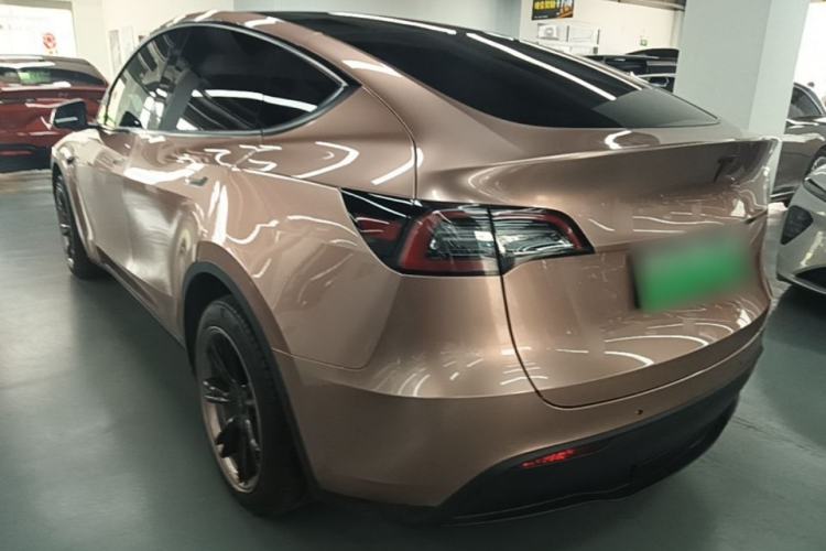 Used Tesla Model Y 2022 Revised Version Rear-Wheel Drive Rear Left 45 Deg