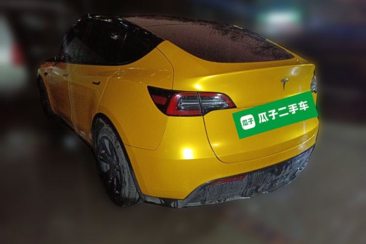 Used Tesla Model Y 2022 Revised Version Rear-Wheel Drive Rear Left 45 Deg