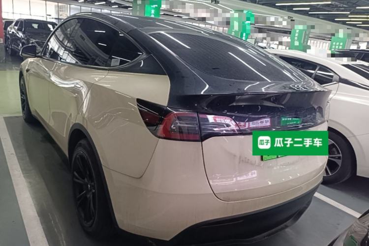 Used Tesla Model Y 2022 Revised Version Rear-Wheel Drive Rear Left 45 Deg