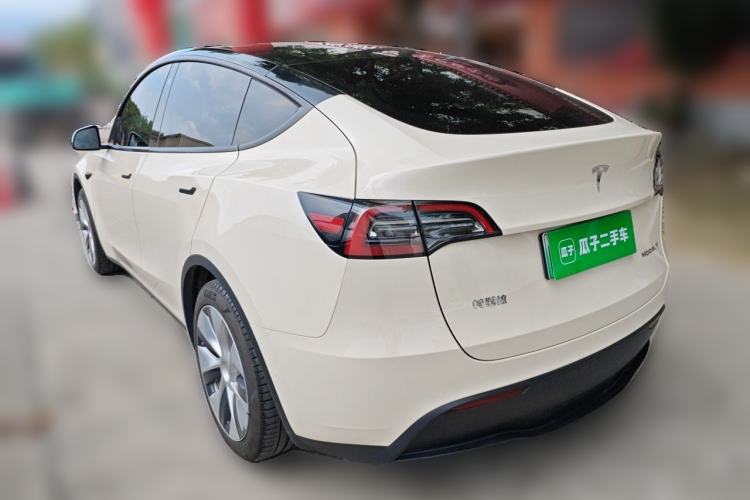 Used Tesla Model Y 2022 Revised Version Rear-Wheel Drive Rear Left 45 Deg