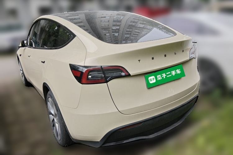 Used Tesla Model Y 2022 Revised Version Rear-Wheel Drive Rear Left 45 Deg