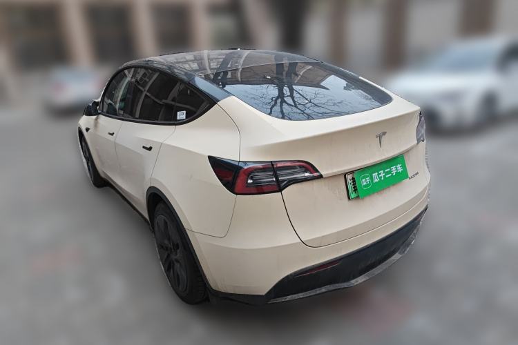 Used Tesla Model Y 2022 Rear-Wheel-Drive Version Rear Left 45 Deg