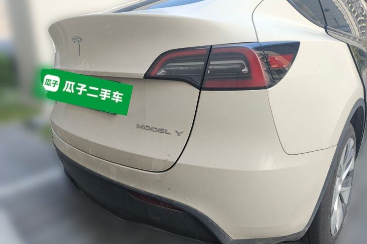 Used Tesla Model Y 2022 Revised Version Long-Range All-Wheel Drive Rear