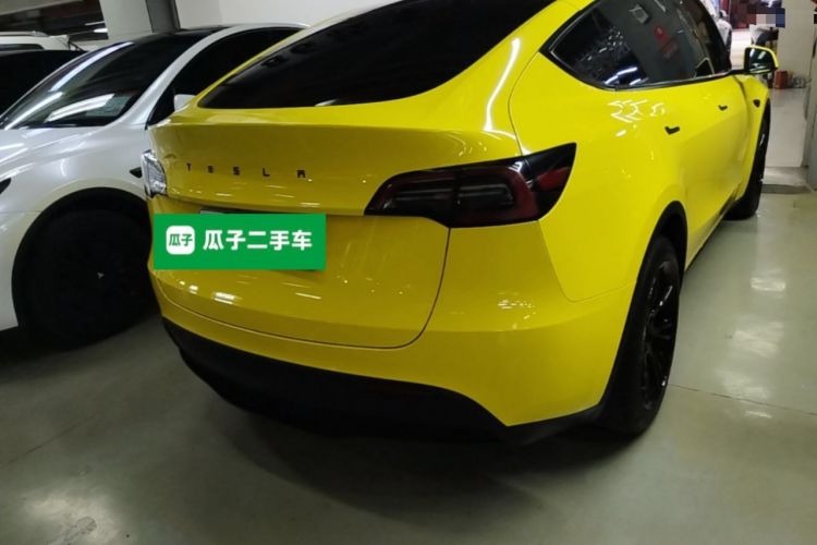 Used Tesla Model Y 2022 Revised Version Rear-Wheel Drive Rear Right 45 Deg