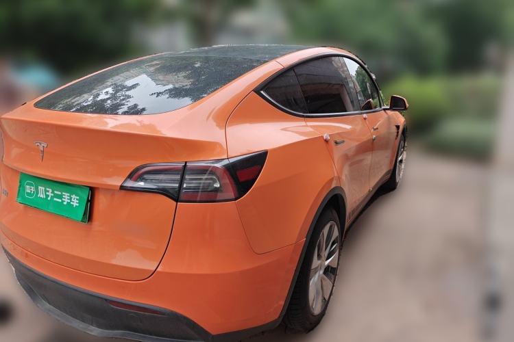 Used Tesla Model Y 2022 Revised Version Rear-Wheel Drive Rear Right 45 Deg